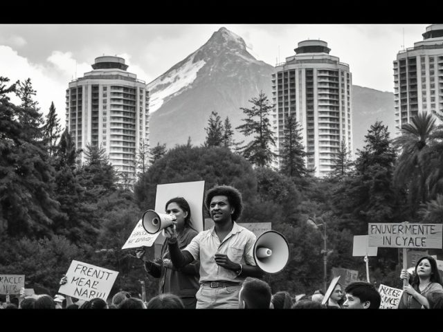 1960s era protesting anti-war, corporate transparency, civil rights, human rights, labor rights, and environmental rights