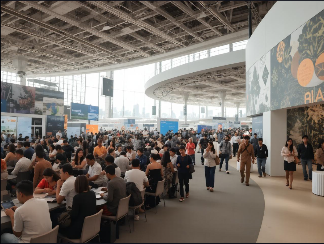 The modern and cosmopolitan setting of the expo/convention center creates an airy atmosphere that encourage networking, ideals, and creativity towards progress of any environmental agenda at COP30.