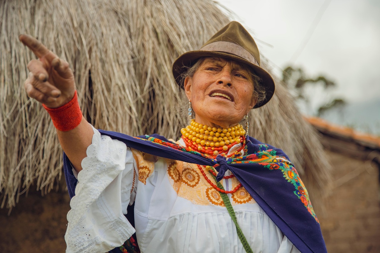 Woman, Indigenous, Ecuador image. 